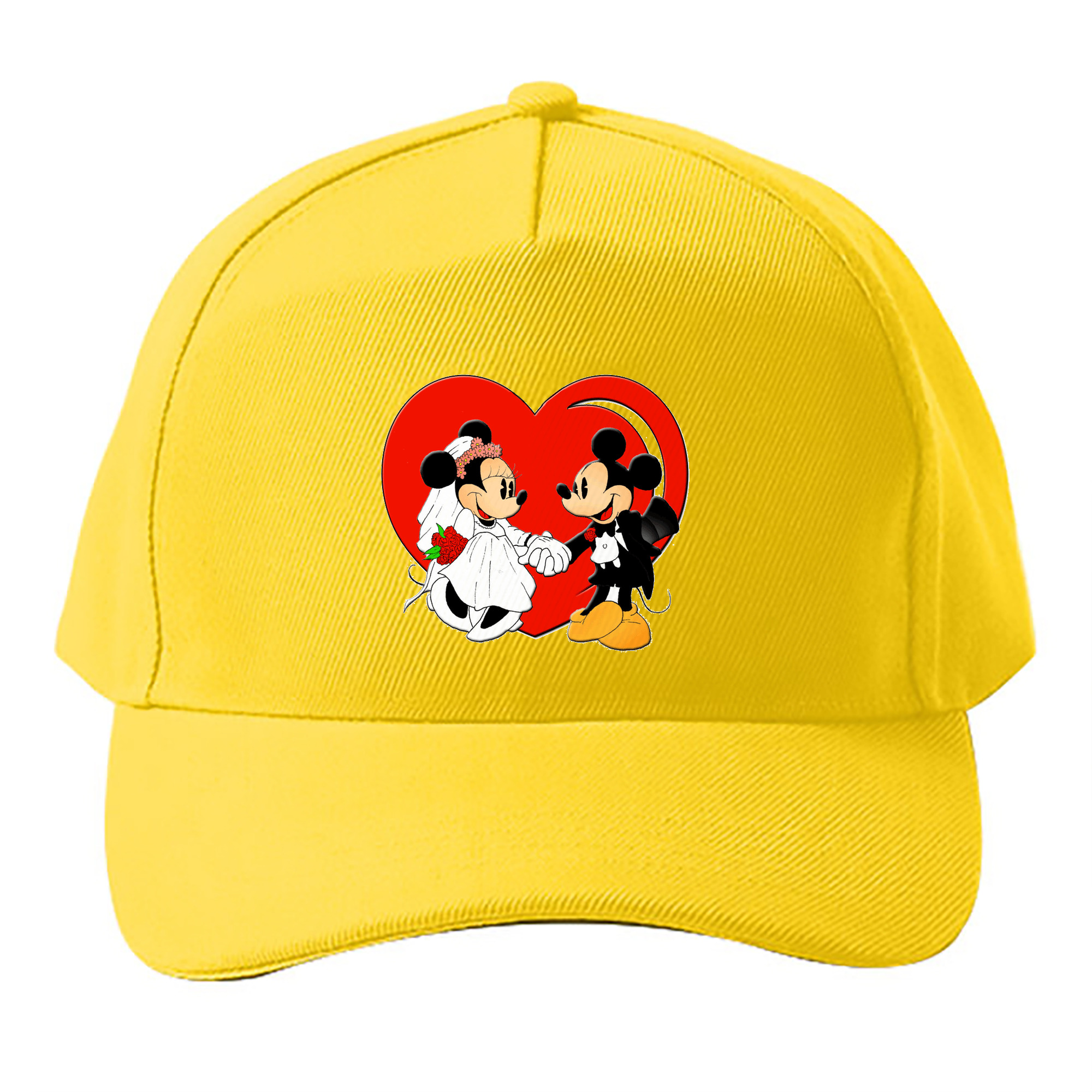 （画像用） ミッキーマウス Mickey Mouse ベースボールキャップ 綿100％ 男女兼用 帽子 スポーツ